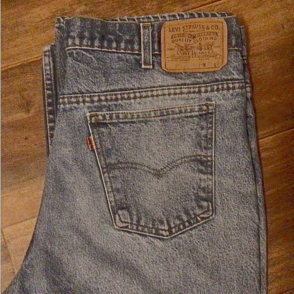 LEVI STRAUSS & CO .. Vintage 517 Stonewashed  Jeans l